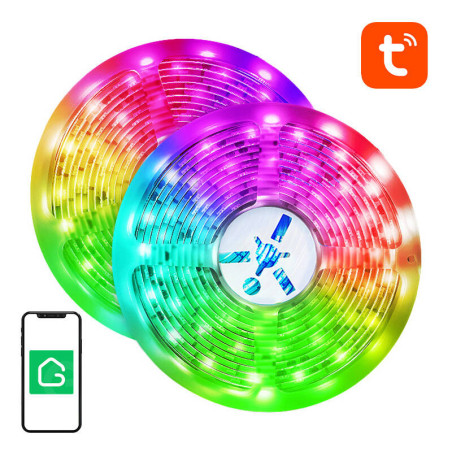 NiteBird SL3 Striscia LED WiFi RGB 2x5m Tuya