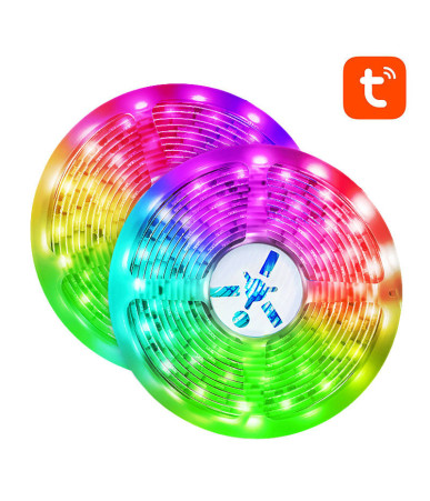 Striscia LED RGB WiFi Smart NiteBird SL3 (2x5m), Tuya