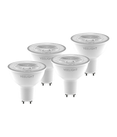 Yeelight W1 GU10 Lampadina Smart Dimmerabile 4 Pezzi