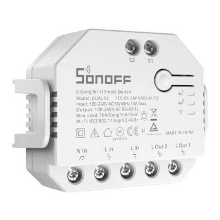 Sonoff Dual R3 Smart Switch WiFi 2 Canali
