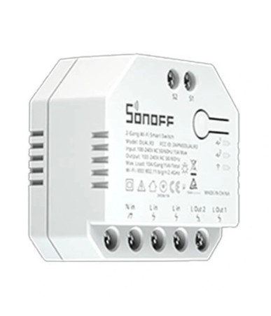 Interruttore Smart WiFi Sonoff Dual R3