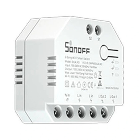 Interruttore Smart WiFi Sonoff Dual R3