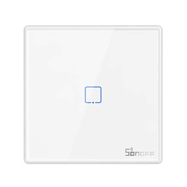 Sonoff T2EU1C-RF Interruttore Wireless RF 433MHz 1 Canale Bianco