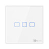 Smart Wireless Wall Switch Sonoff T2EU3C-RF 433MHz (3-channel)