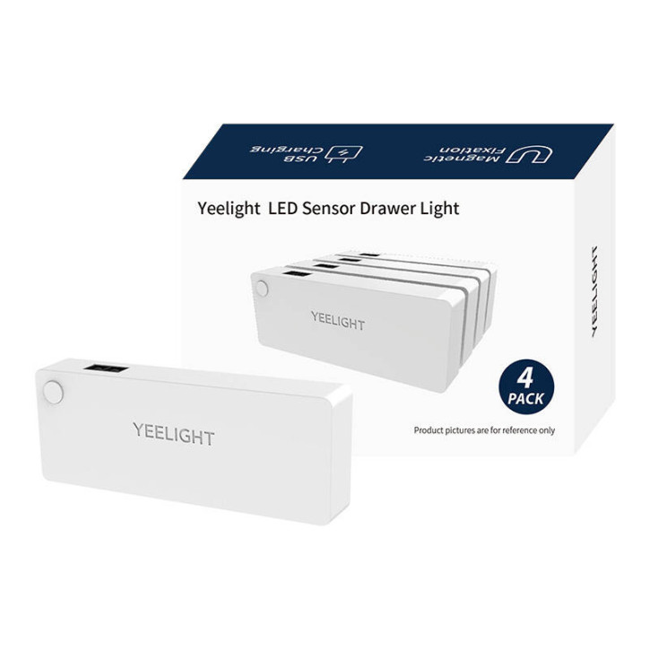 Yeelight LED Sensor Drawer Light 4 pezzi Bianco