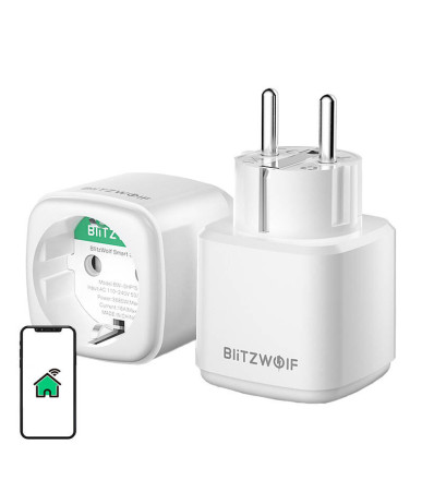 Blitzwolf BW-SHP15 Smart Socket ZigBee 3680W Bianco