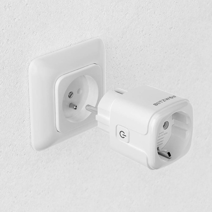Blitzwolf BW-SHP15 Smart Socket ZigBee 3680W Bianco