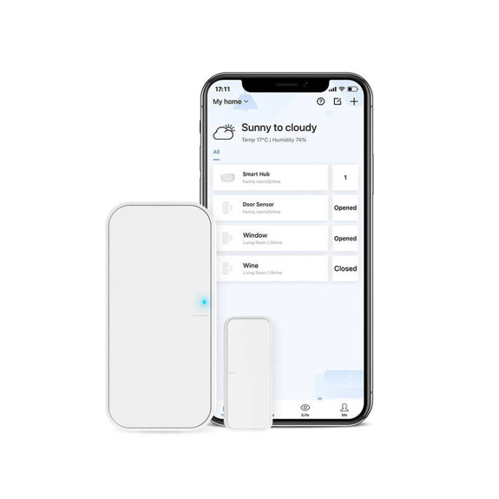 SENSORE PORTE SMART BroadLink + HUB S3