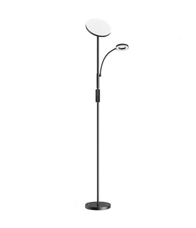 Doppia Lampada da Terra BlitzWill BWL-FL-0001, 36W (Nero), con telecomando incluso