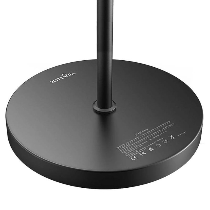 Doppia Lampada da Terra BlitzWill BWL-FL-0001, 36W (Nero), con telecomando incluso