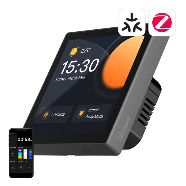 Smart Control Panel WiFi/Bluetooth/ZigBee Matter Sonoff NSPanel Pro (black) Smart Control Panel WiFi/Bluetooth/ZigBee Matter Sonoff NSPanel Pro (black)