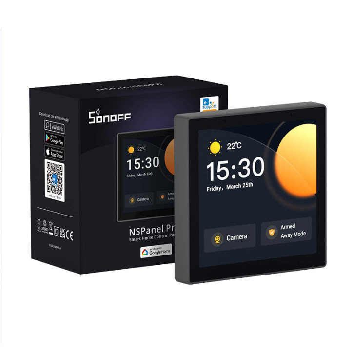 Smart Control Panel WiFi/Bluetooth/ZigBee Matter Sonoff NSPanel Pro (black) Smart Control Panel WiFi/Bluetooth/ZigBee Matter Sonoff NSPanel Pro (black)