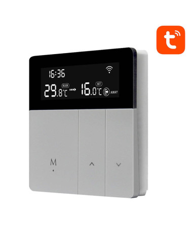 Termostato Avatto WT50 3A WiFi per riscaldamento acqua Grigio