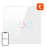 Interruttore Smart WiFi Avatto TS02-EU-W3 3 Way TUYA (Bianco)