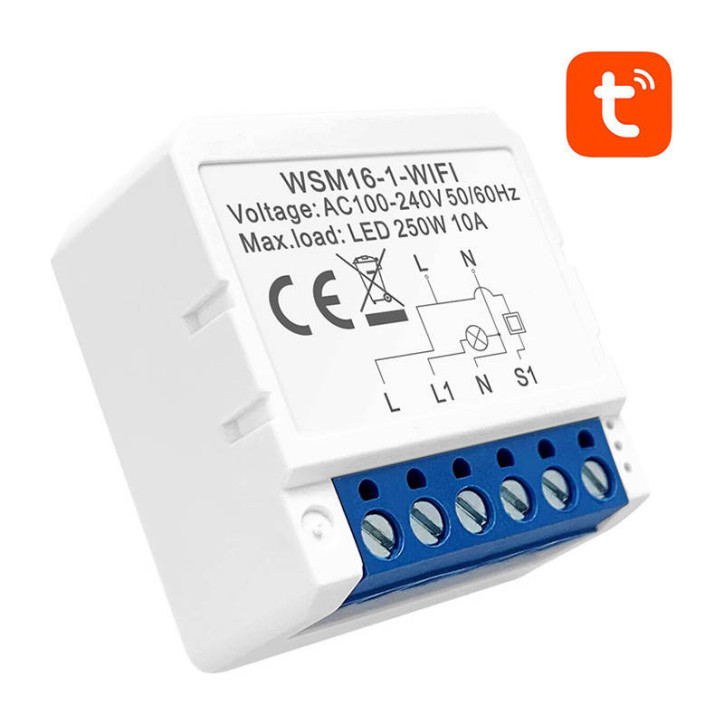 Avatto WSM16-W1 Modulo Interruttore Smart WiFi TUYA