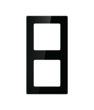 Double frame socket Avatto N-TS10-Frame-B2 (black)