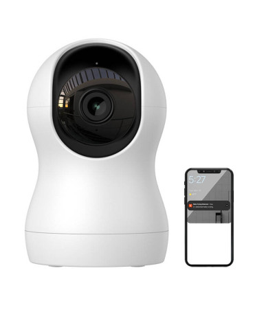 Gosund IPC2 3MP Telecamera Wi-Fi Interna Rotante Tuya