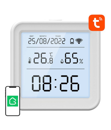 Sensore Smart Temperatura e Umidità Gosund S6 WiFi LCD Tuya