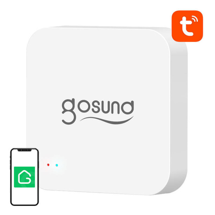 Smart Gateway Bluetooth BLE, WiFi Mesh Gosund G2 Tuya con Allarme