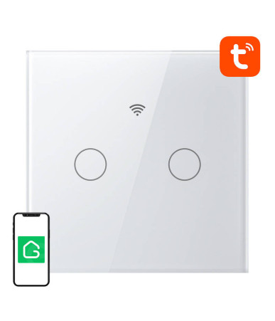 Interruttore Smart Touch WiFi Gosund SLS2 (Opzionale N, Dual) Tuya
