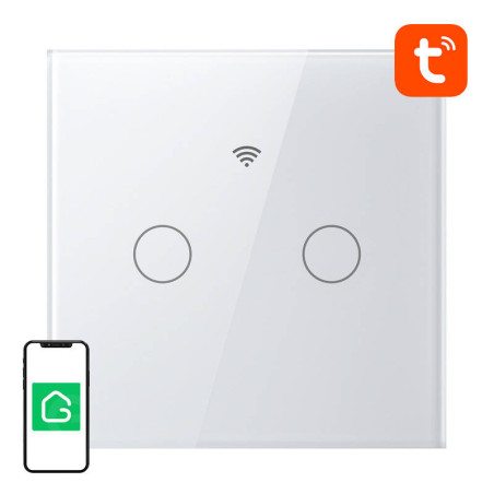 Interruttore Smart Touch WiFi Gosund SLS2 (Opzionale N, Dual) Tuya