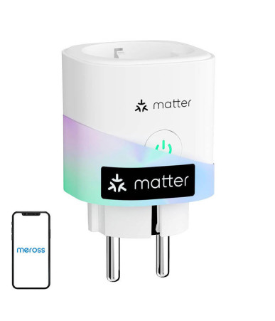 MEROSS MSS315CFH-EU smart socket con misurazione consumi (Matter)
