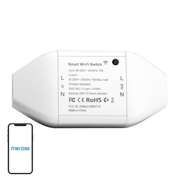 Meross MSS710-UN WiFi Smart Switch 10A