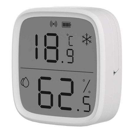 Sensore Temperatura e Umidità ZigBee LCD Sonoff SNZB-02D