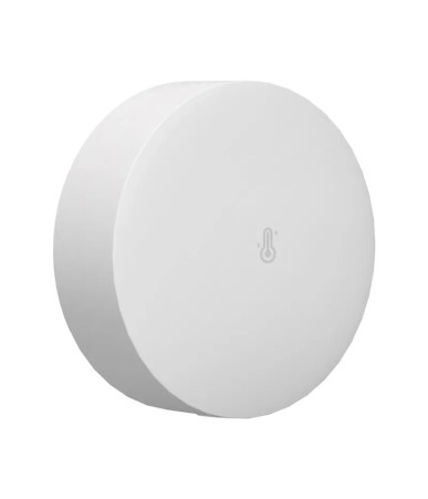 ZigBee Sonoff SNZB-02P smart temperature and humidity sensor (round)