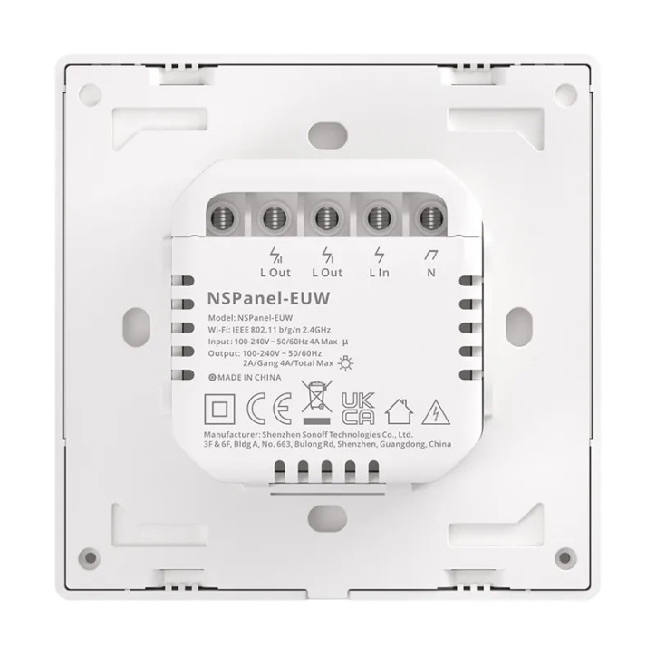 Sonoff NSPanel Smart Scene Wall Switch Bianco