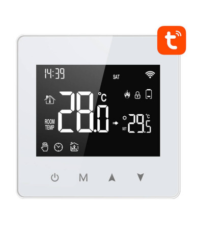 Termostato Smart Avatto ZWT198 ZigBee TUYA